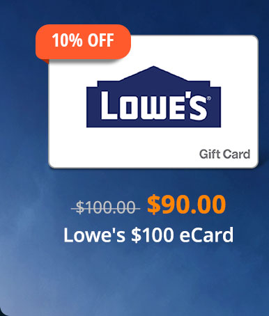 Lowe's $100 eCard