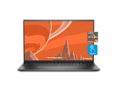 2021 Newest Dell Inspiron 5515 Touch Laptop, 15.6" FHD LED Touchscreen, AMD Ryzen 5 5500U, 16GB RAM, 1TB PCIe SSD, Webcam, Backlit Keyboard, Fingerprint Reader, WiFi 6, Win 10 Home