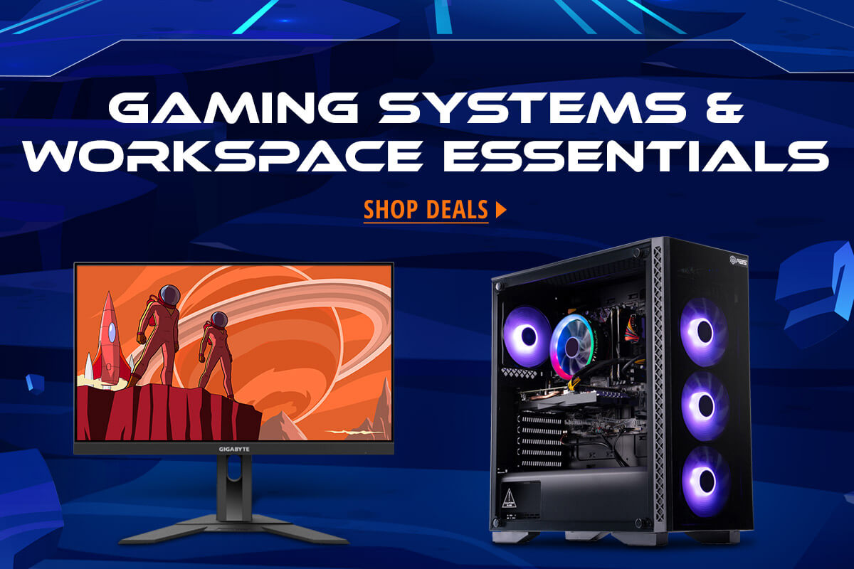 Gaming Systems & Workspace Essentials