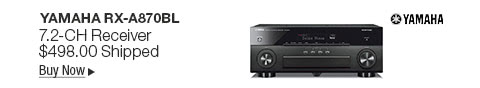 Newegg Flash - Yamaha RX-A870BL 7.2-CH Receiver