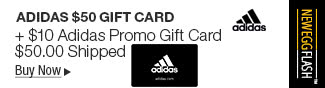 Newegg Flash - Adidas $50 Gift Card