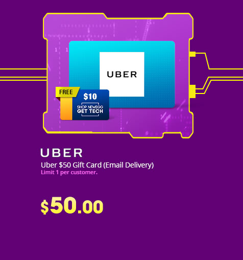 Uber $50 Gift Card (Email Delivery)