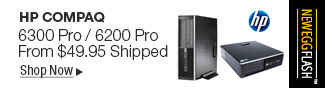 Newegg Flash - Refurb HP Compaq 6300 Pro Desktop Campaign