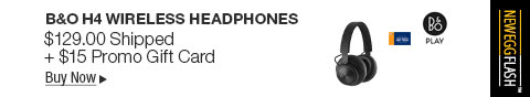 Newegg Flash - B&O H4 Wireless Headphones