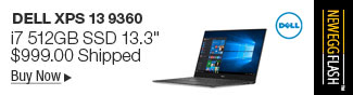 Newegg Flash - Dell XPS 13 9360 i7 512GB SSD 13.3"