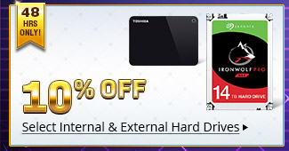 Internal & External Hard Drives