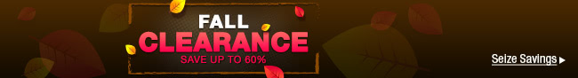 Fall Clearance