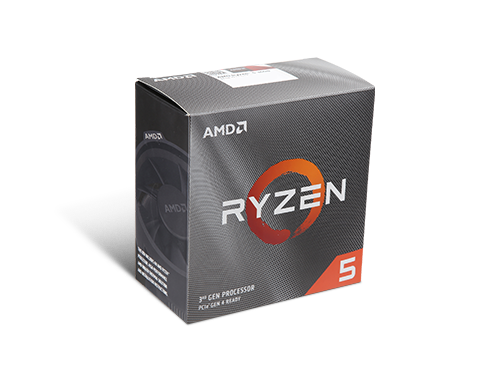 AMD RYZEN 5 3600 6-Core 3.6 GHz (4.2 GHz Max Boost) Socket AM4 65W Desktop Processor