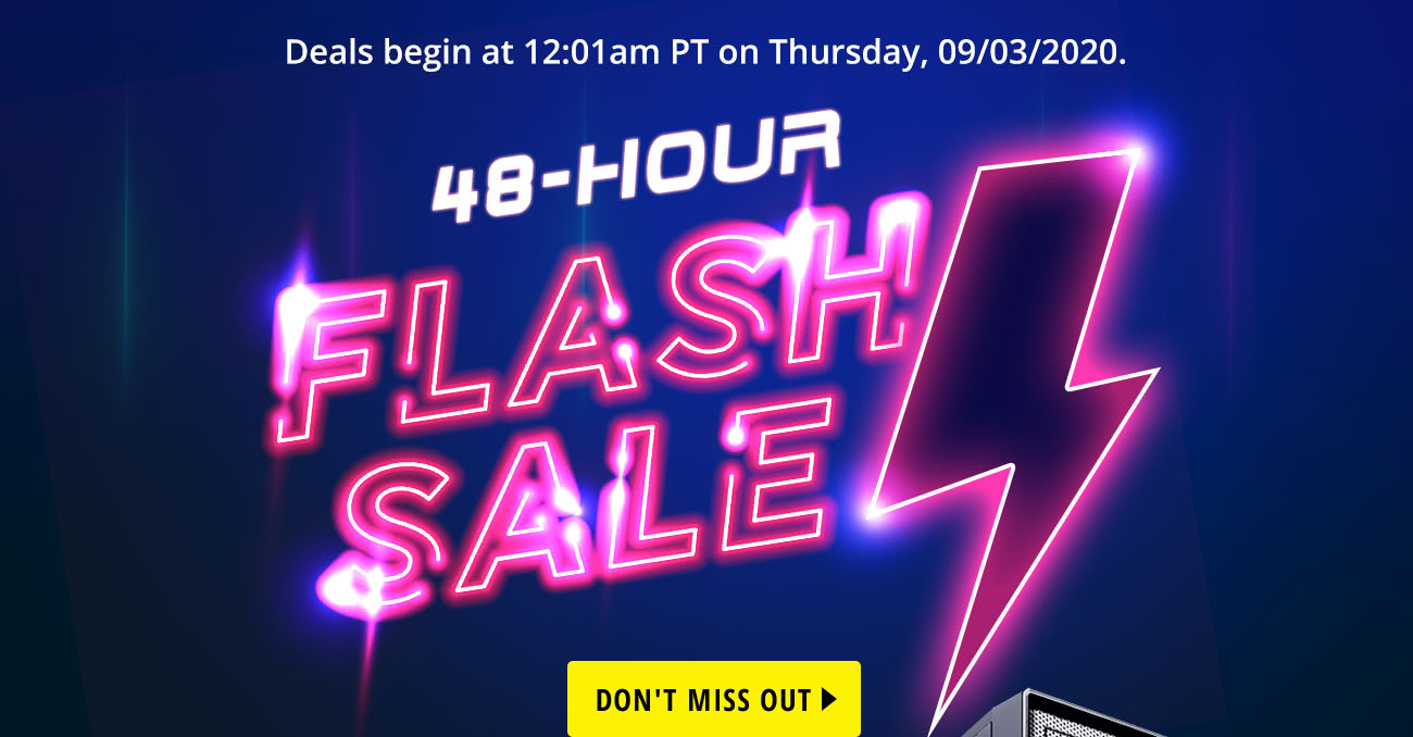 48-HOUR FLASH SALE