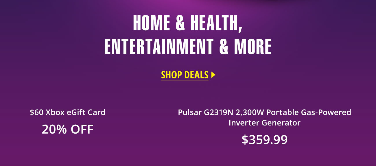 Pulsar G2319N 2,300W Portable Gas-Powered Inverter Generator $359.99