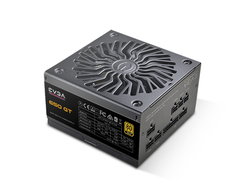 EVGA SuperNOVA 650 GT 80+ Gold 650W Fully Modular 150mm Size Power Supply