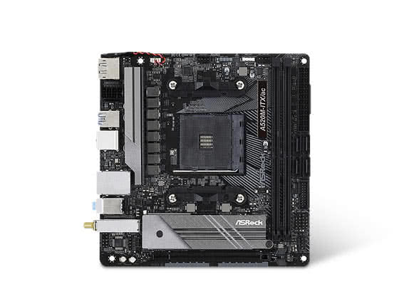 ASRock A520M-ITX/AC AM4 AMD A520 SATA 6Gb/s Mini ITX AMD Motherboard