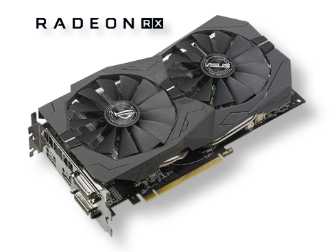 ASUS ROG Strix Radeon RX 570 DirectX 12 8GB 256-Bit GDDR5 PCIe 3.0 HDCP Ready Video Card