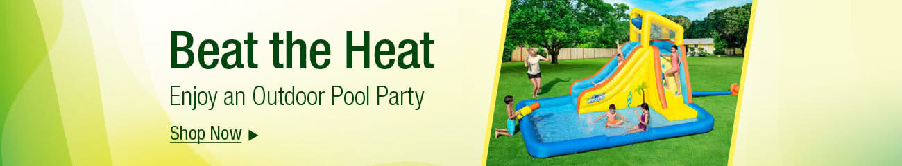 Beat the Heat -- Enjoy an Outdoor Pool Party