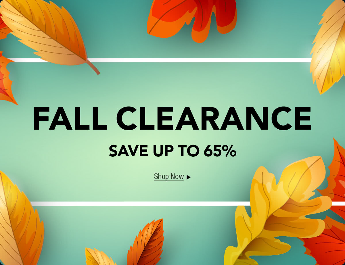 Fall Clearance