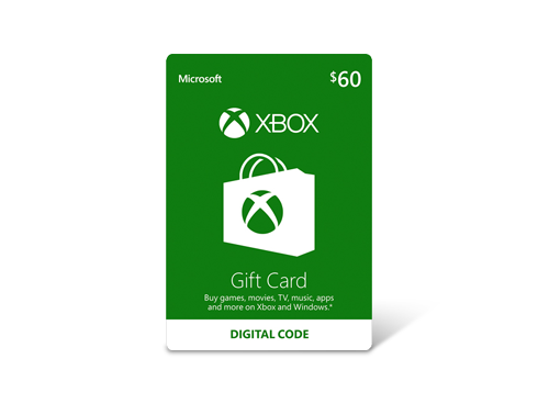 Xbox Gift Card $60 US (Email Delivery)