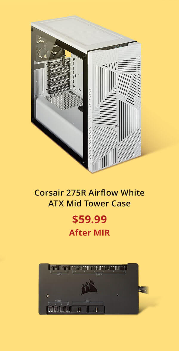 Corsair 275R Airflow White ATX Mid Tower Case