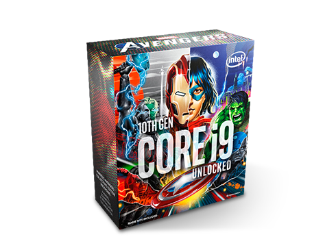 Intel Core i9-10850KA Comet Lake 10-Core 3.6 GHz LGA 1200 125W Processor Intel UHD Graphics 630 - Avengers Limited Edition