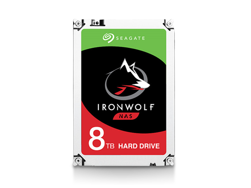 Seagate IronWolf 8TB 7200 RPM 256MB Cache SATA 6.0Gb/s 3.5" NAS Internal Hard Drive