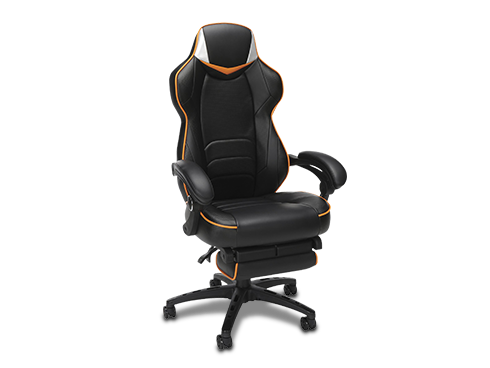 Fortnite OMEGA-Xi Gaming Chair, RESPAWN by OFM Reclining Ergonomic Chair w/ Footrest