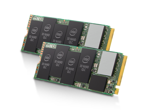 2x Intel 665p Series M.2 2280 1TB PCIe NVMe 3.0 x4 3D3, QLC Internal Solid State Drive (SSD) SSDPEKNW010T9X1