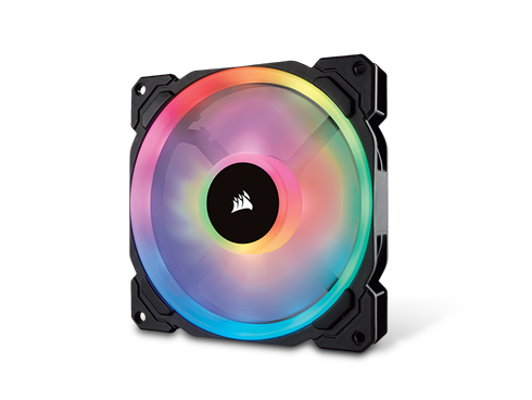 Corsair LL Series CO-9050073-WW LL140 RGB, 140mm Dual Light Loop RGB LED PWM Fan, Single Pack