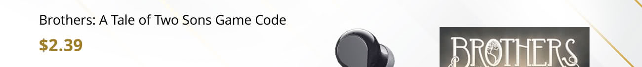 $2.39 Brothers: A Tale of Two Sons Game Code