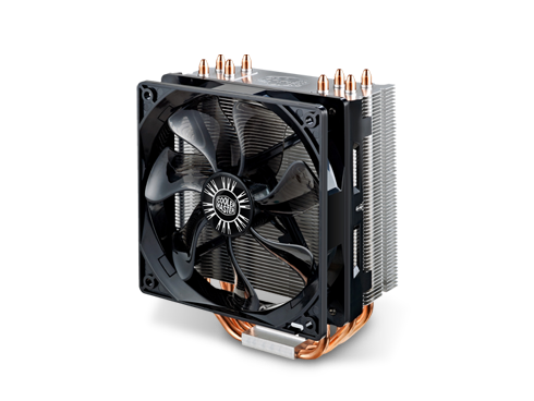 Cooler Master Hyper 212 Evo CPU Cooler, 4 CDC Heatpipes, 120mm PWM Fan