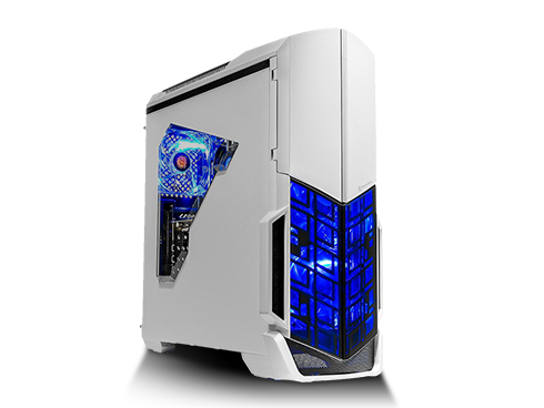 SkyTech AMD Ryzen 5 2600 Gaming Desktop PC, AMD Radeon RX 580 4GB, 8GB DDR4, 500GB SSD