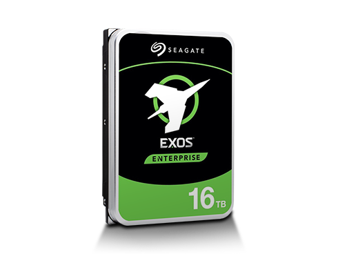 Seagate Exos 16TB Enterprise X16 SATA 6Gb/s 512e/4Kn 7200 RPM 256MB Cache 3.5" Internal Hard Drive