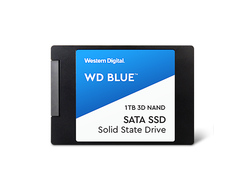 WD Blue 3D NAND 1TB Internal SSD - SATA III 6Gb/s 2.5"/7mm Solid State Drive - WDS100T2B0A