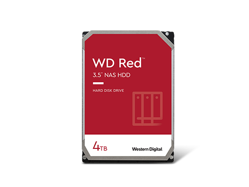 WD Red 4TB NAS Internal Hard Drive - 5400 RPM Class, SATA 6Gb/s, SMR, 256MB Cache, 3.5" - WD40EFAX
