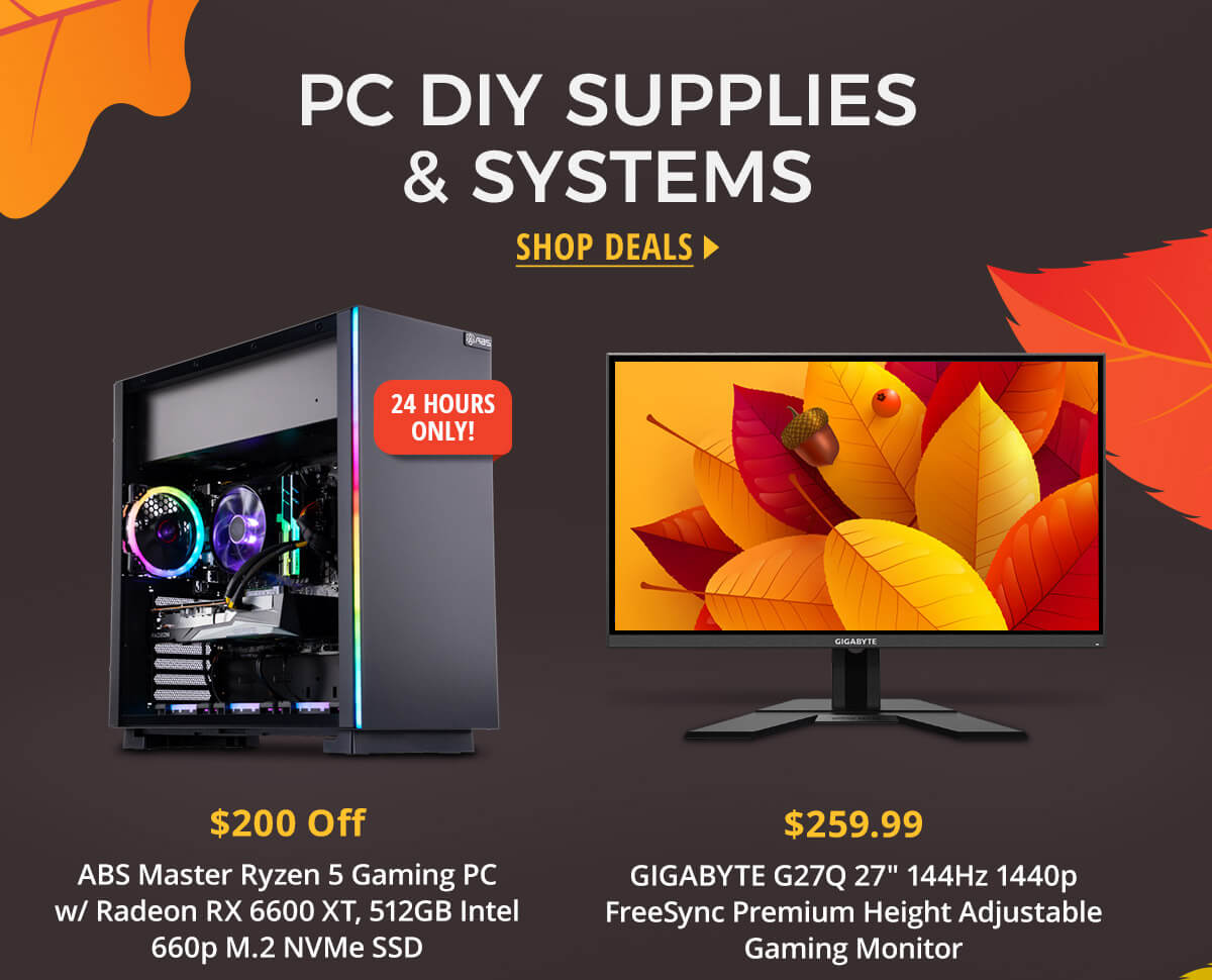 PC DIY Supplies & Systems