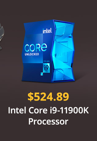 $524.89 Intel Core i9-11900K Processor