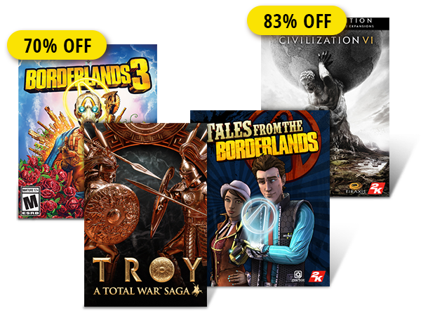 UP TO 83% OFF SELECT PC DIGITAL GAMES*