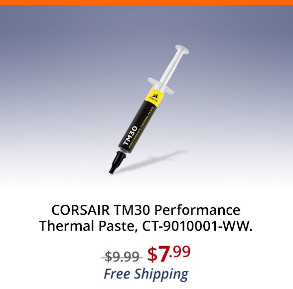 CORSAIR TM30 Performance Thermal Paste, CT-9010001-WW.