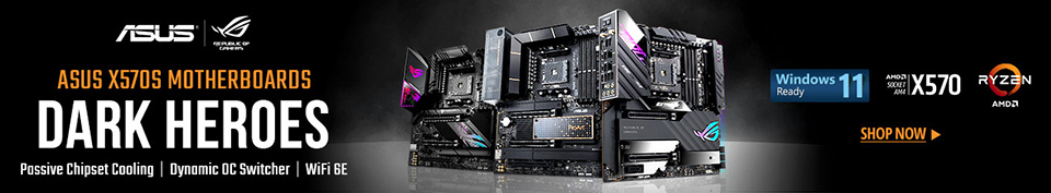 Asus X570S Motherboards DARK HEROES