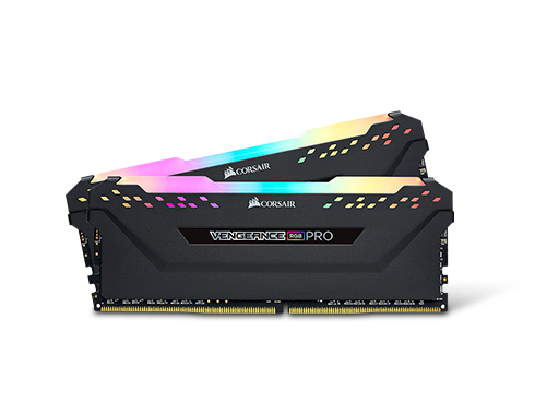 CORSAIR Vengeance RGB Pro 16GB (2 x 8GB) 288-Pin DDR4 DRAM DDR4 3200 (PC4 25600) Desktop Memory Model CMW16GX4M2C3200C16