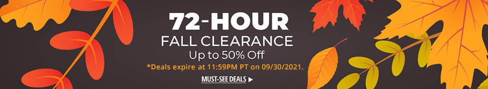 72-HOUR FALL CLEARANCE