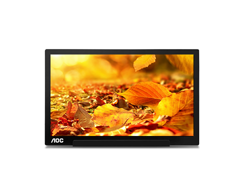 AOC 15.6" I1601C 1920 x 1080 FHD IPS USB-C Tilt Pivot WLED Backlight Portable Monitor