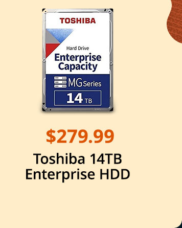 Toshiba 14TB Enterprise HDD