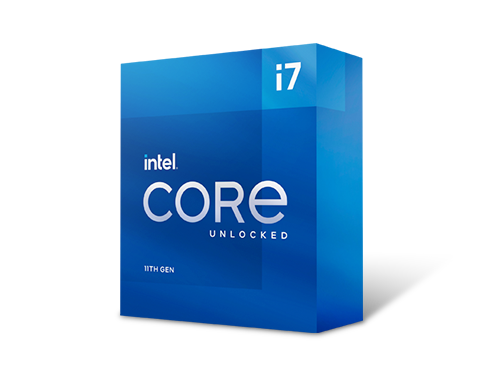 Intel Core i7-11700K - Core i7 11th Gen Rocket Lake 8-Core 3.6 GHz LGA 1200 125W Intel UHD Graphics 750 Desktop Processor - BX8070811700K