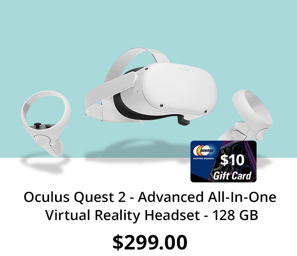 Oculus Quest 2 - Advanced All-In-One Virtual Reality Headset - 128 GB