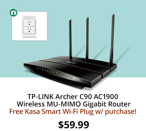 TP-LINK Archer C90 AC1900 Wireless MU-MIMO Gigabit Router