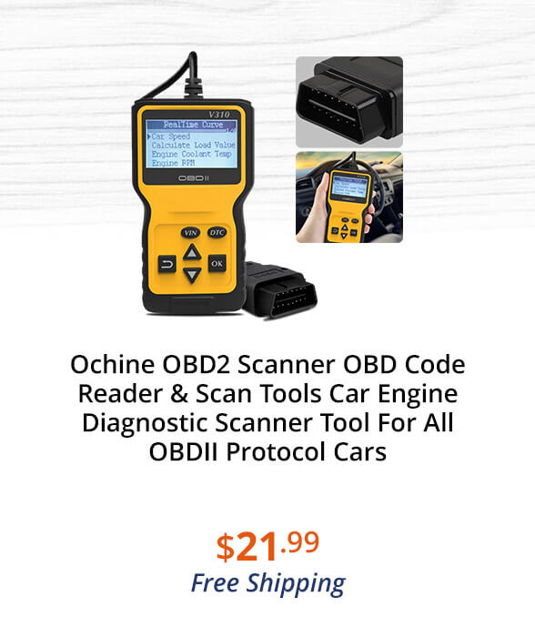 Ochine OBD2 Scanner OBD Code Reader & Scan Tools Car Engine Diagnostic Scanner Tool For All OBDII Protocol Cars