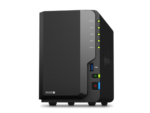 Synology 2 bay NAS DiskStation DS220+ (Diskless)
