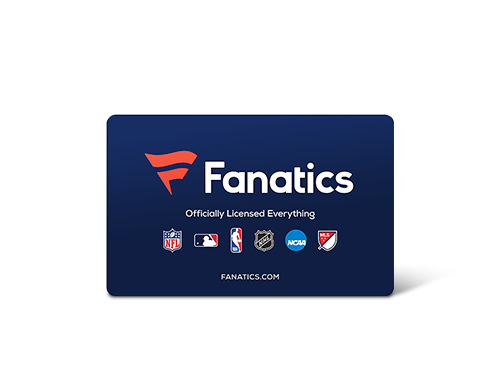 Fanatics $50 Gift Card (Email Delivery)