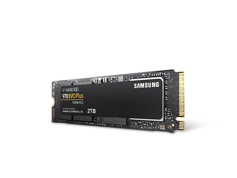 SAMSUNG 970 EVO PLUS M.2 2280 2TB PCIe Gen 3.0 x4 NVMe 1.3 V-NAND 3-bit MLC Internal Solid State Drive