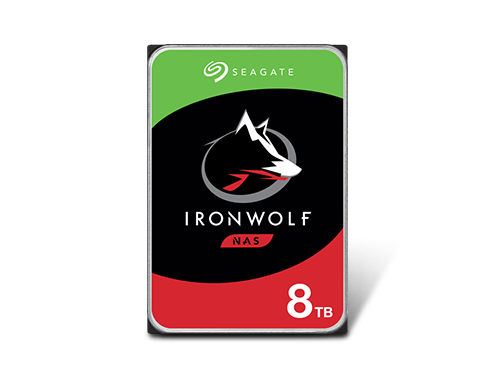 Seagate IronWolf 8TB NAS Hard Drive 7200 RPM 256MB Cache SATA 6.0Gb/s CMR 3.5" Internal HDD for RAID Network Attached Storage ST8000VN004