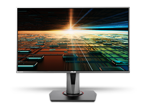 ASUS VG278Q 27" Full HD 1920 x 1080 144Hz 1ms DisplayPort HDMI DVI Asus Eye Care with Ultra Low-Blue Light & Flicker-Free AMD Free Sync G-Sync Compatible Built-in Speakers LED Backlit Height Adjustable Gaming Monitor